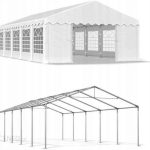 Namiot Summer Ogrodowy Handlowy Pe240G/m2 6X10m Biały