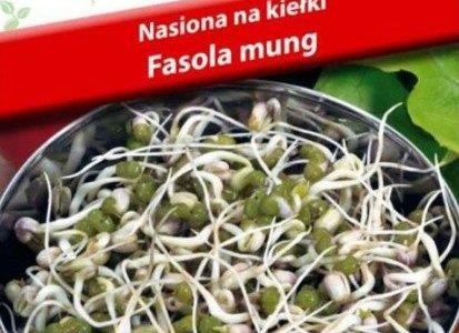 Nasiona na kiełki Fasola Mung 40g