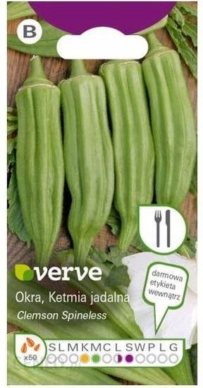 Nasiona Okra Clemsons Spineless Verve