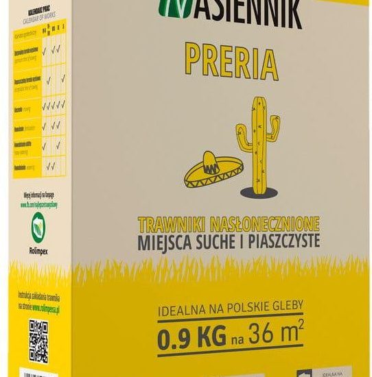 Nasiona Traw Sunny 0,9Kg 36Mkw Trawa Na Slonce