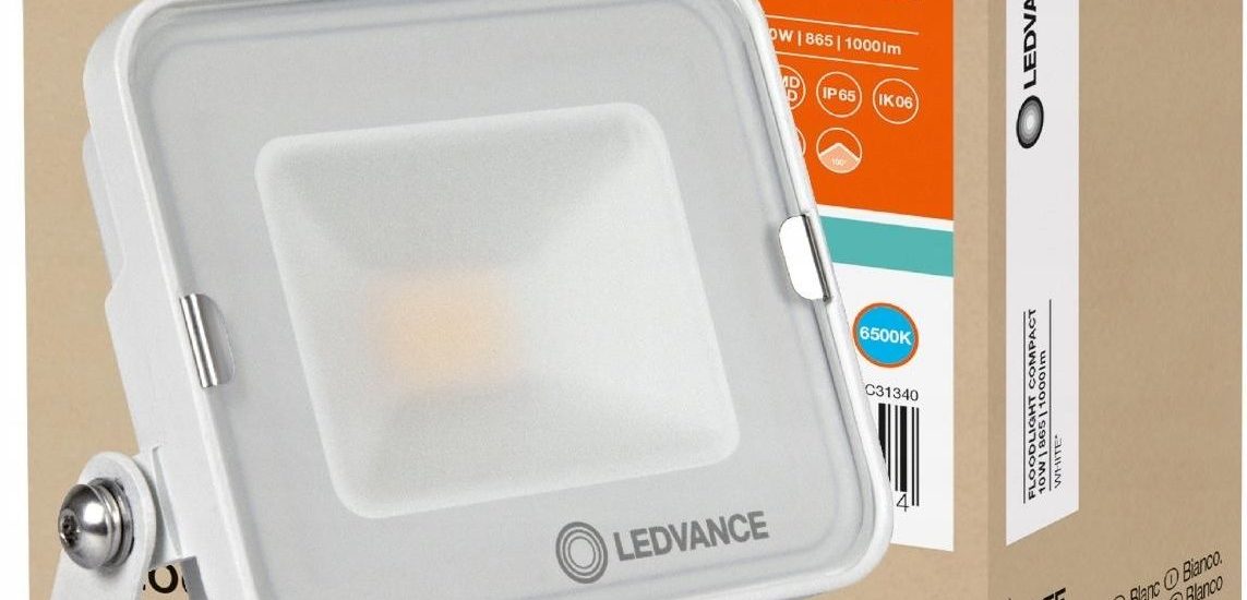 Naświetlacz Halogen Led 10W 3000K Biały Ledvance