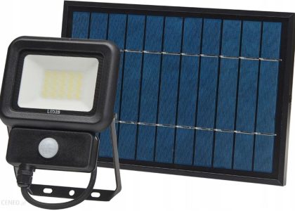 Naświetlacz Led Z Czujnikiem Ruchu Halogen Solarny