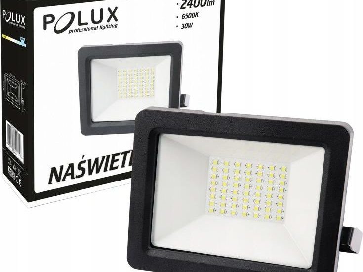 Naświetlacz Projektor Led Slim 30W Polux 302410