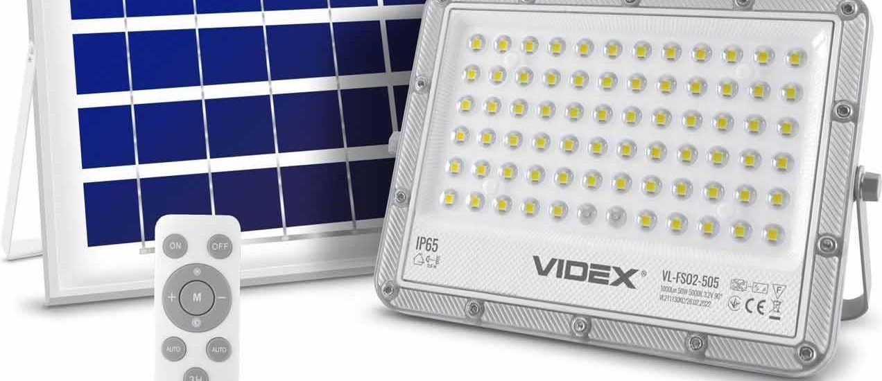 Naświetlacz Solarny Led Z Pilotem Solar Floodlight 50W 1000Lm 5000K