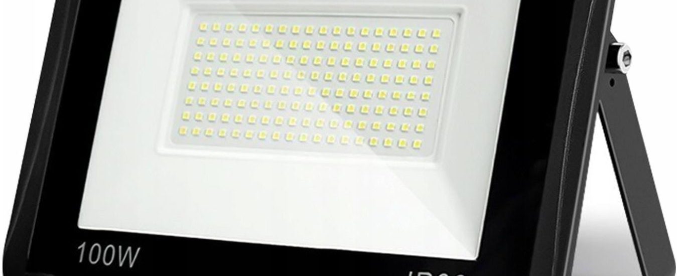 Naświetlacz Zmierzchowy 100W Zimne Światło Halogen