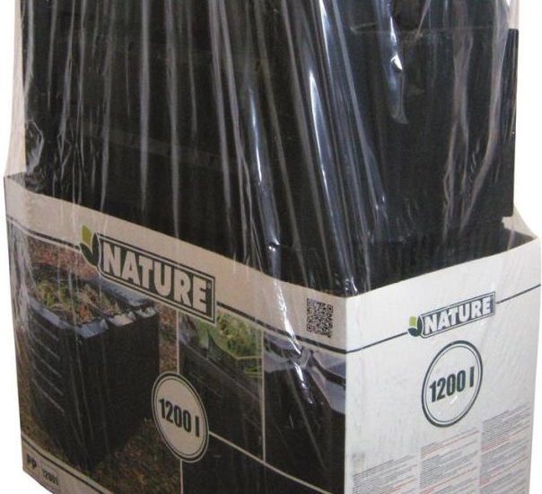 Nature Kompostownik 1200 L Czarny 6071483