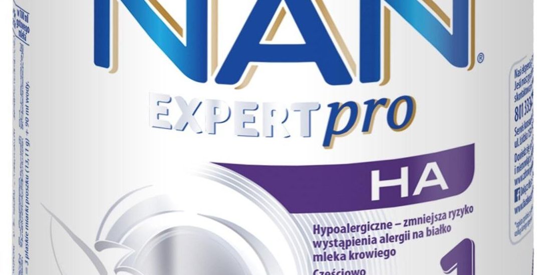NESTLE NAN Expert Pro HA 1 Mleko Początkowe dla niemowląt od urodzenia 400g