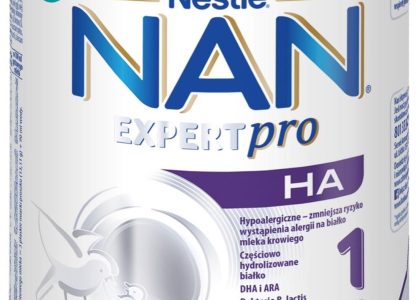 NESTLE NAN Expert Pro HA 1 Mleko Początkowe dla niemowląt od urodzenia 400g