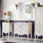 Nordaqua Zestaw Mebli Łazienkowych Seria Elizabeth 80cm 2843