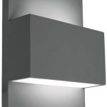 Norlys Kinkiet Ogrodowy Dwustronny Geneve 1880 8,4W 4000K Dim Grafit 1880Gr