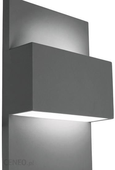 Norlys Kinkiet Ogrodowy Dwustronny Geneve 1880 8,4W 4000K Dim Grafit 1880Gr