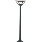Norlys Oprawa Słupkowa Bolonia 116Cm E27 Czarna/Mleczny 315Cz