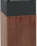 Norlys Oprawa Słupkowa Halmstad Wood 1400 E27 49Cm Czarny 1400Cz