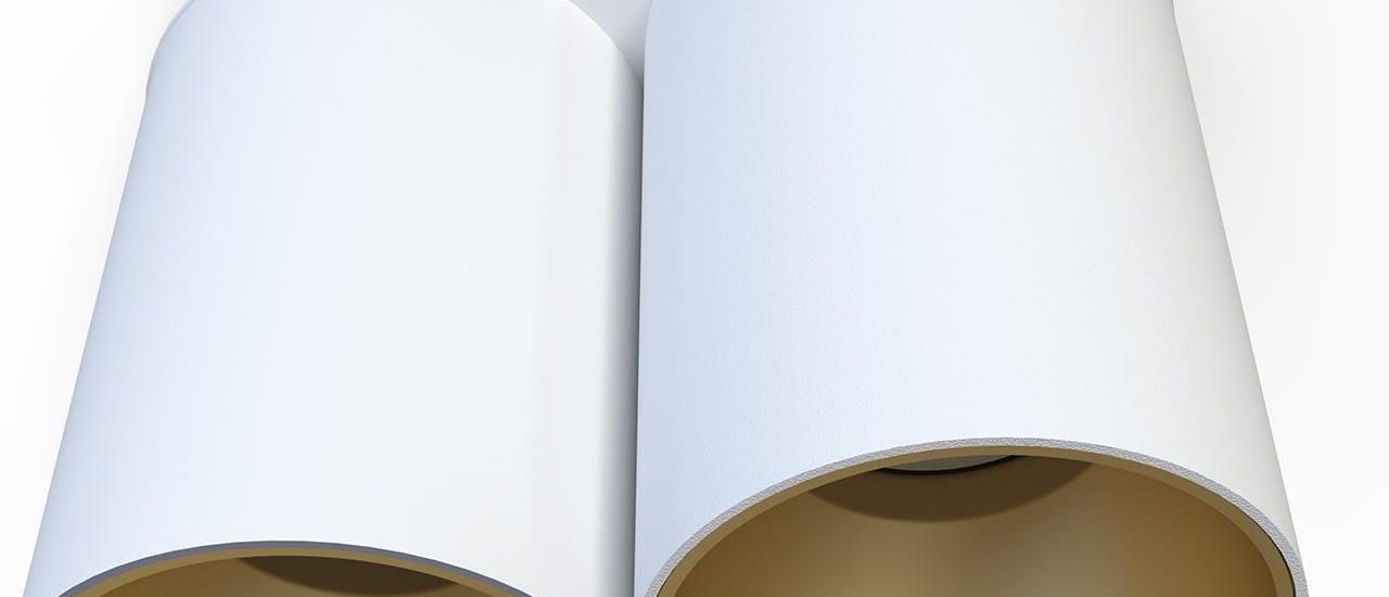 Nowodvorski Plafon EYE TONE III WHITE/GOLD 7666