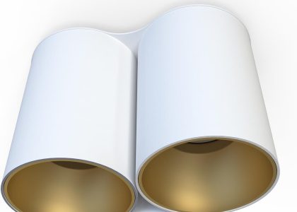 Nowodvorski Plafon EYE TONE III WHITE/GOLD 7666
