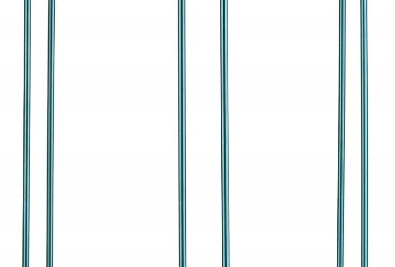 Obejma Podpora Stalowa Na Kwiaty Róże 3 Szt. 45 cm