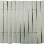 Obi Osłona balkonowa PVC szara 100x300cm