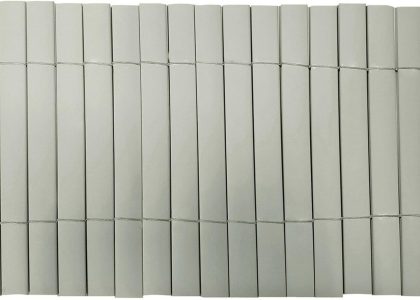 Obi Osłona balkonowa PVC szara 100x300cm