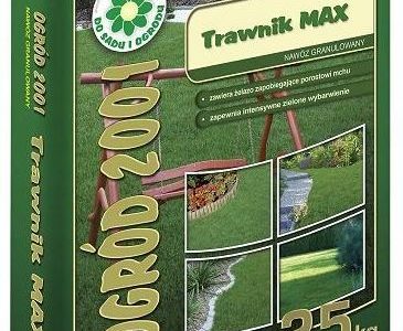 Ogród 2001 Trawnik Max 25Kg Mocny Nawóz Do Trawy