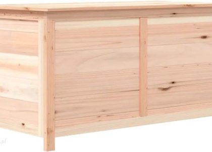 Ogrodowa Skrzynia Na Poduszki 100X50X56cm Jodłowa