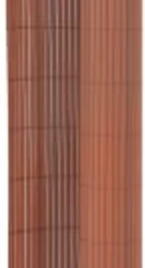 Ogrodzenie Dwustronne 110x300cm Brązowe