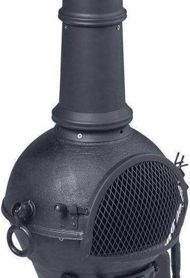 Ogrzewacz Tarasowy 112x41cm Żeliwny Activa
