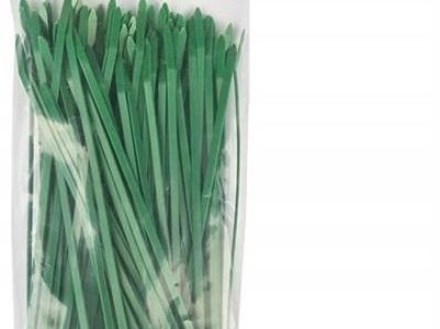 OPASKA ZACISKOWA ROZPINANA 7,6X370 GREEN 100SZT TS1276370G