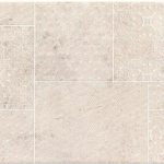 Opoczno Płytka Ścienna Dekor Commo WhiteGrey Rectangle 25X40 Gat.2