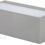 Oprawa Ścienna V-Tac 12W Led Góra Dół Szara Ip65 Vt-8057 3000K 1150Lm