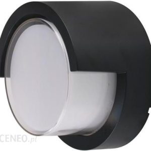 Oprawa Ścienna V-Tac 12W Led Ip65 Czarna Okrągła Vt-827 3000K 1155Lm