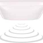 ORNO PLAFON NYK LED Z MIKROFALOWYM CZUJNIKIEM RUCHU 12W, BIAŁY