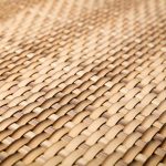 Osłona Balkonowa Z Technorattanu Polyrattan Mat Rd Beżowa 1×3m 3m²
