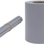 Osłona Na Ogrodzenie Ogrodowe Pvc 35X0,19m Jasnoszara Mat