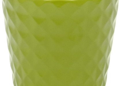 Osłonka ceramiczna BORNEO zielona, 14,5 cm
