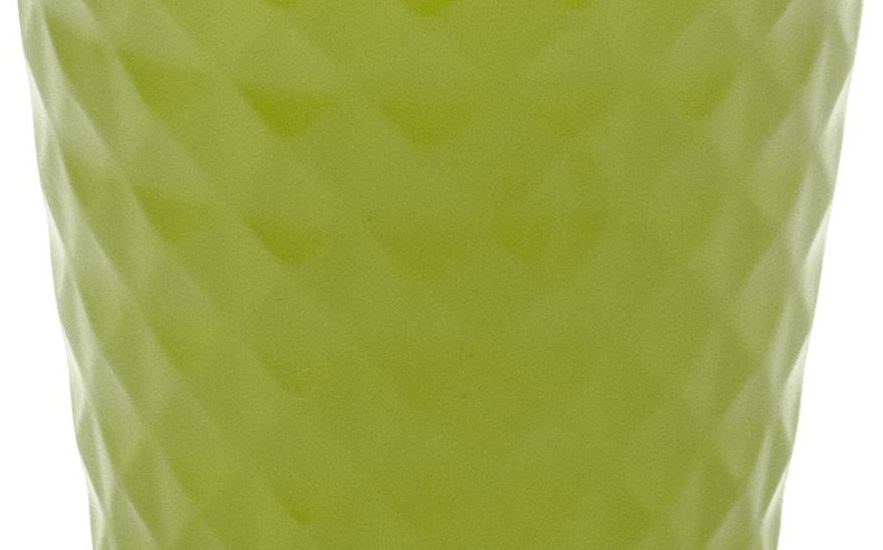 Osłonka ceramiczna BORNEO zielona, 14,5 cm