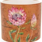Osłonka Ceramiczna Na Doniczkę Poppies Brązowy Śr. 9 X Wys. 9cm