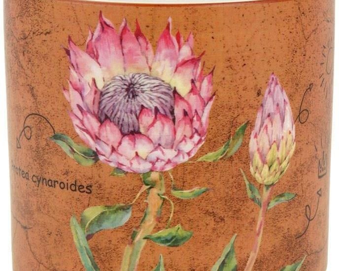 Osłonka Ceramiczna Na Doniczkę Poppies Brązowy Śr. 9 X Wys. 9cm