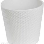 Osłonka Doniczka Ceramiczna Laura Biała