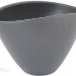 Osłonka Doniczki Cermax Owalna 26cm Antracyt Mat