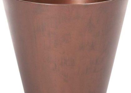Osłonka Doniczki Plastikowa Tubus 30cm Stal Cortenowska