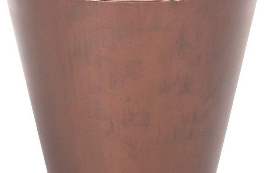 Osłonka Doniczki Plastikowa Tubus 30cm Stal Cortenowska