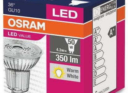 Osram Żarówka Led Value PAR16 4,3W 2700K GU10 7692