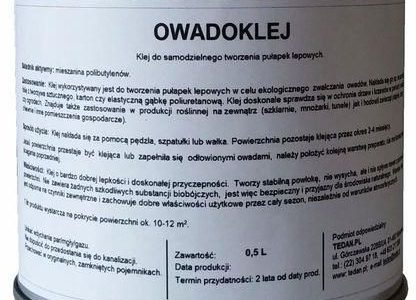 Owadoklej 0,5L – Do Zwalczania Much, Owadów