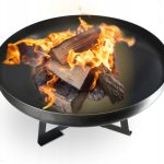 Palenisko Ogrodowe Na Ognisko Grill Stal Misa 60Cm