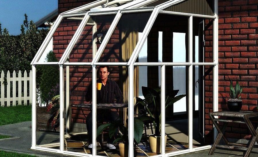 Palram Ogród zimowy Sun Room 2x2m biały (PAl702064_702062)