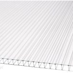 Palram Płyta poliwęglan komorowy transparentna 2×0,98 m 10 mm 1,96 m2