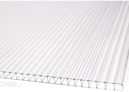 Palram Płyta poliwęglan komorowy transparentna 2×0,98 m 10 mm 1,96 m2