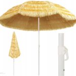 Parasol plażowy w stylu hawajskim, naturalny, 300