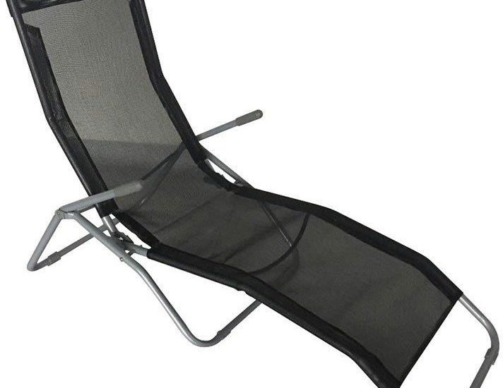 Patio Leżak składany antracyt (47814)