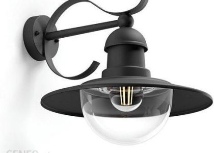 Philips Kinkiet Zewnętrzny Topiary E27 Czarny